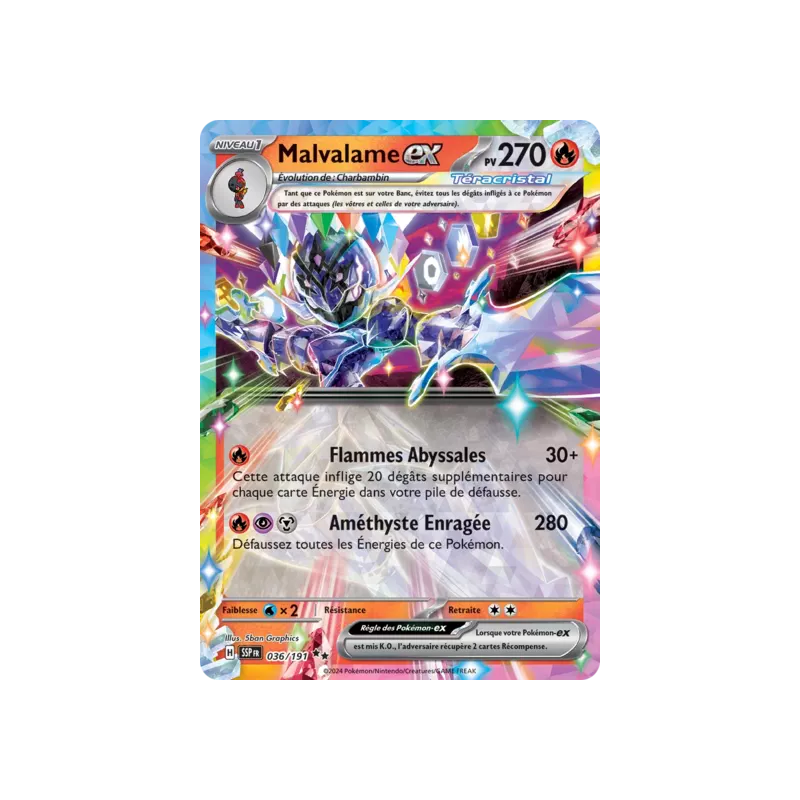 Malvalame Téracristal EX SSP - 036/191