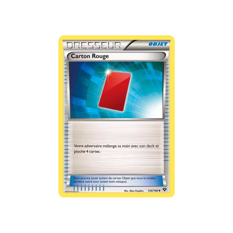 Carton Rouge XY - 124/146