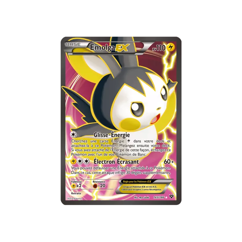 Emolga EX XY - 143/146