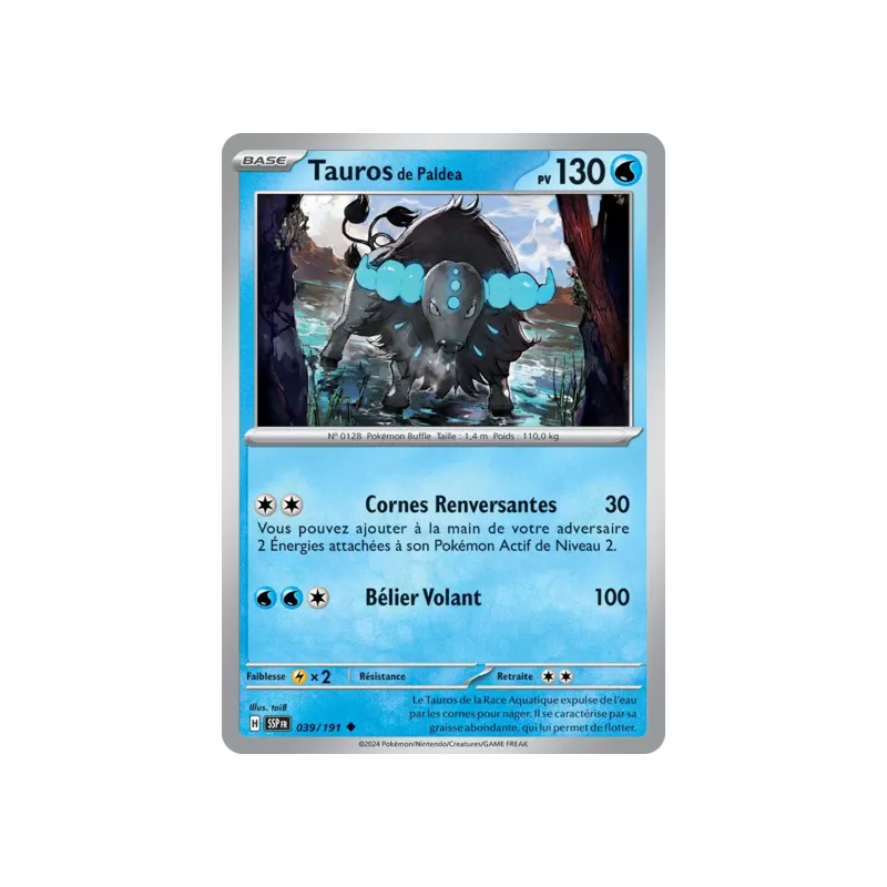Tauros de Paldea SSP - 039/191