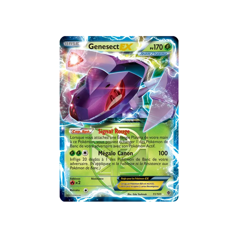 Genesect EX PLB - 011/101