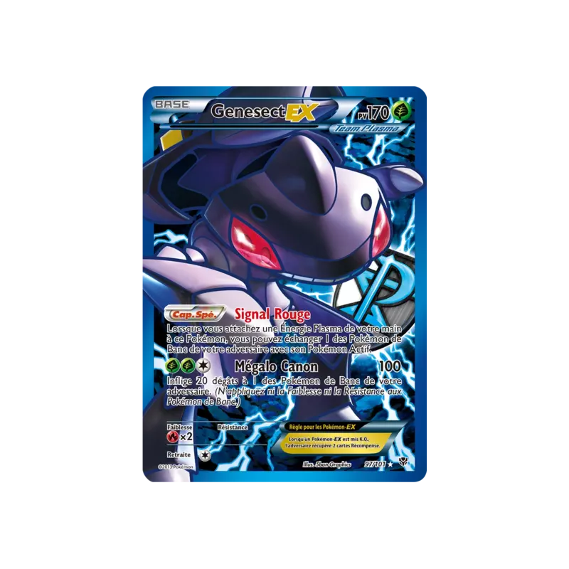 Genesect EX PLB - 097/101