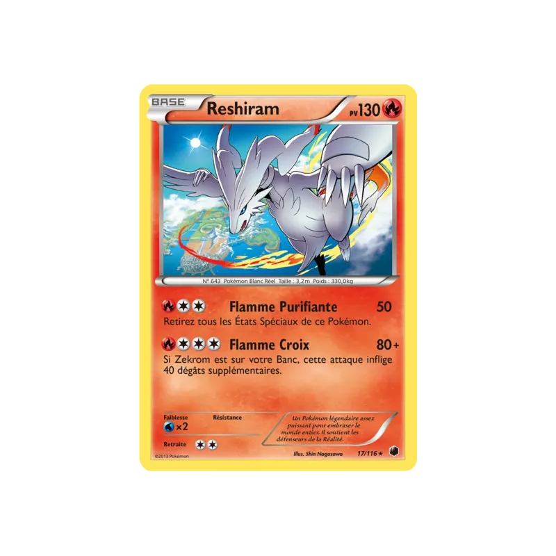 Reshiram PLF - 017/116