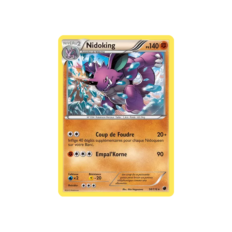Nidoking PLF - 058/116