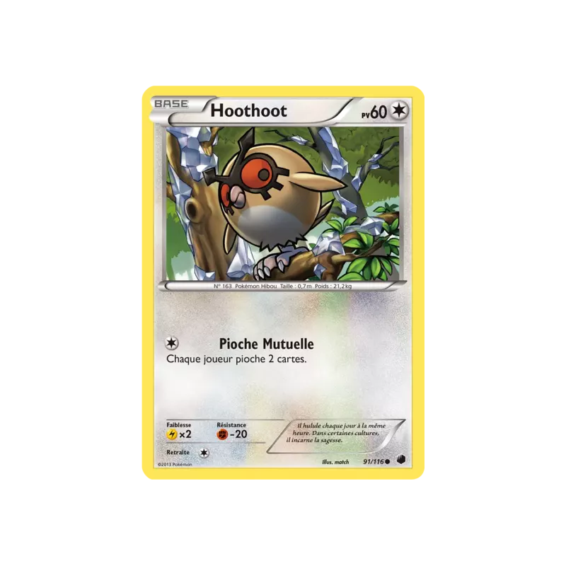 Hoothoot PLF - 091/116