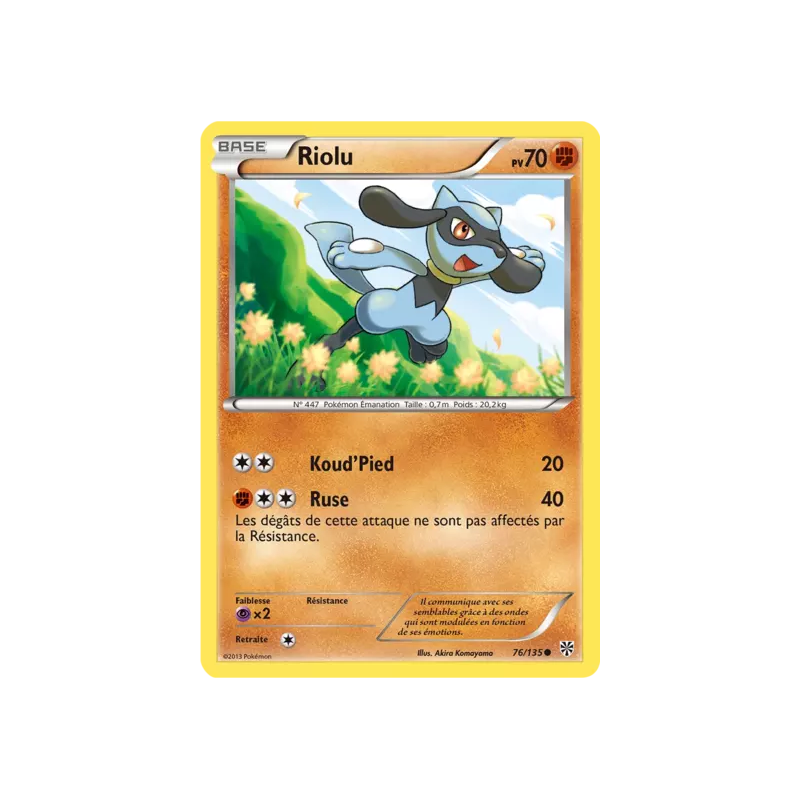 Riolu PLS - 076/135