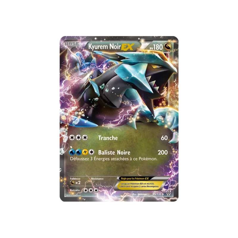Kyurem Noir EX PLS - 095/135