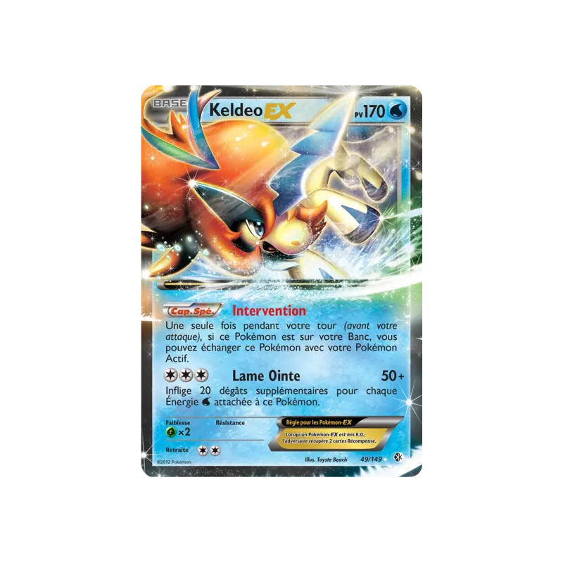 Keldeo EX BCR - 049/149