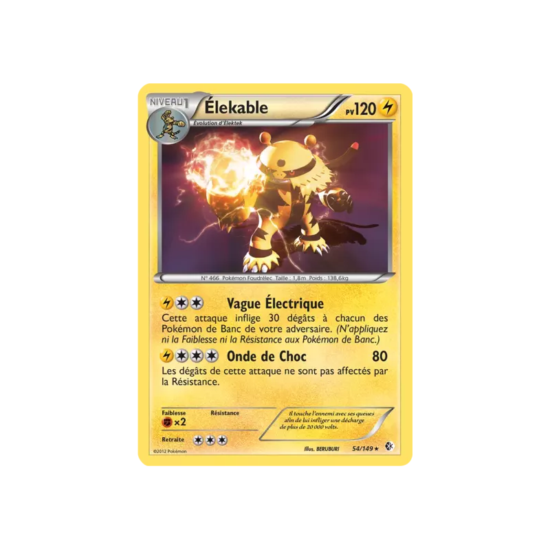 Élekable BCR - 054/149