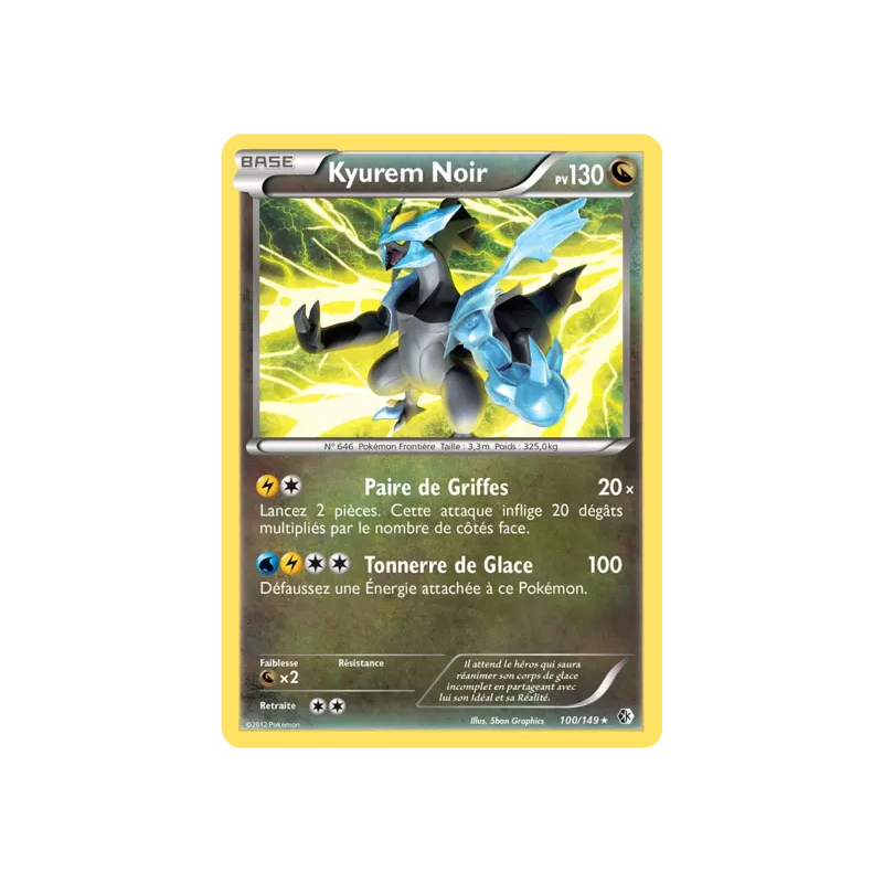Kyurem Noir BCR - 100/149
