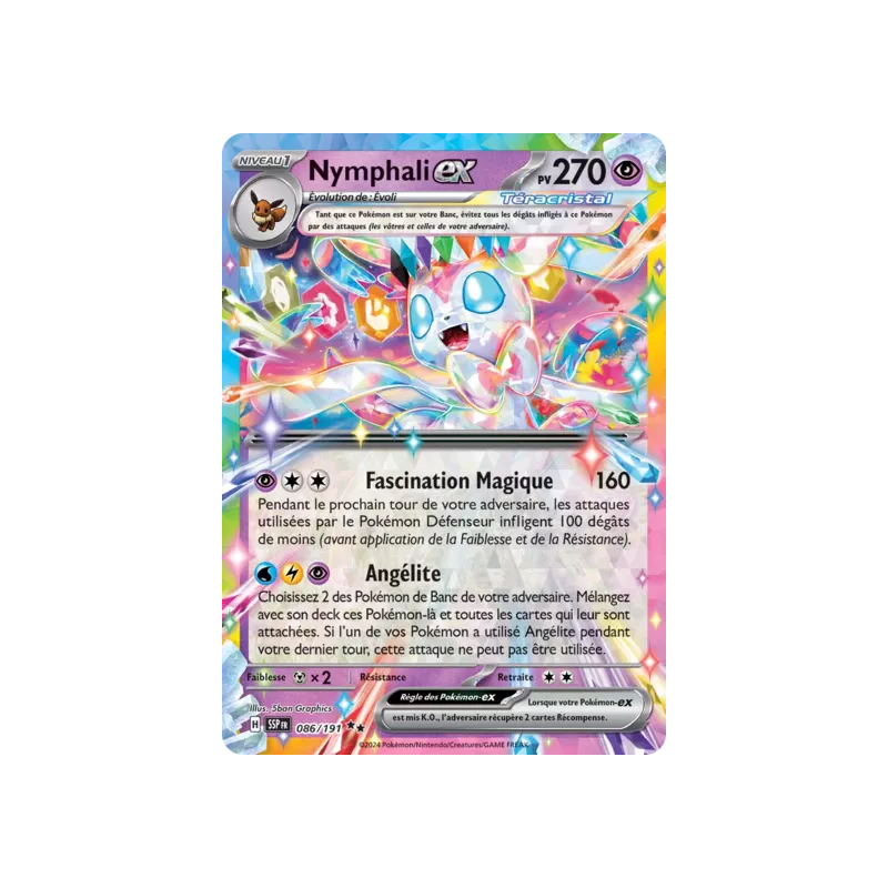 Nymphali Téracristal EX SSP - 086/191