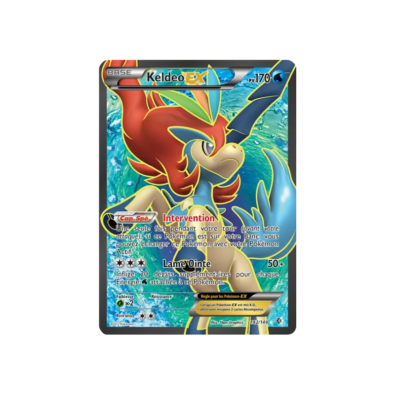 Keldeo EX BCR - 142/149