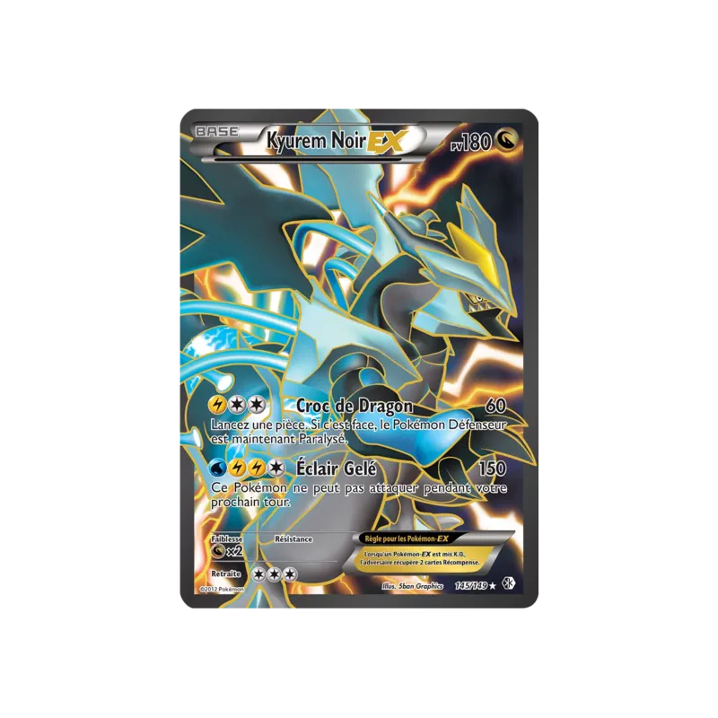 Kyurem Noir EX BCR - 145/149