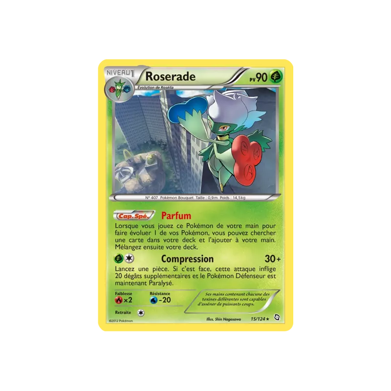 Roserade DRX - 015/124