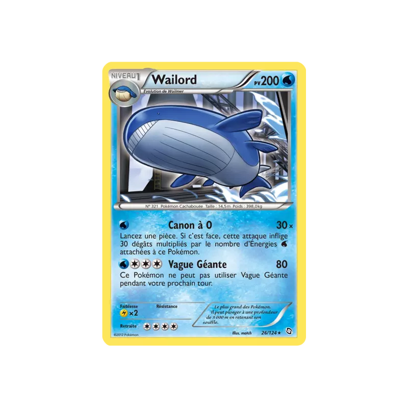 Wailord DRX - 026/124