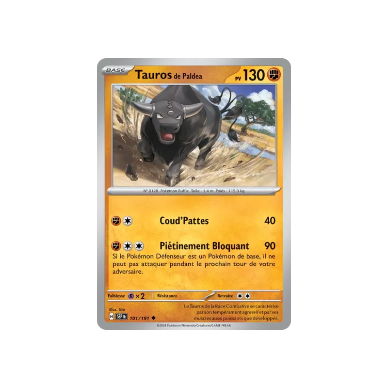 Tauros de Paldea SSP - 101/191