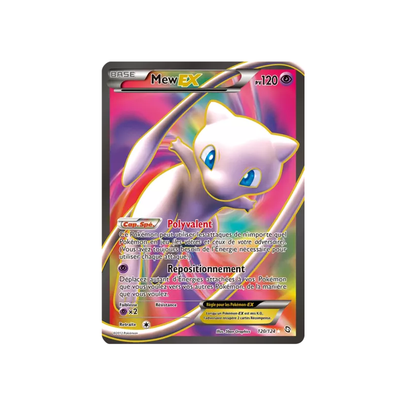 Mew EX DRX - 120/124