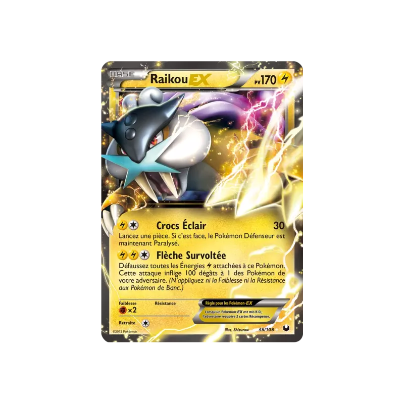 Raikou EX DEX - 038/108