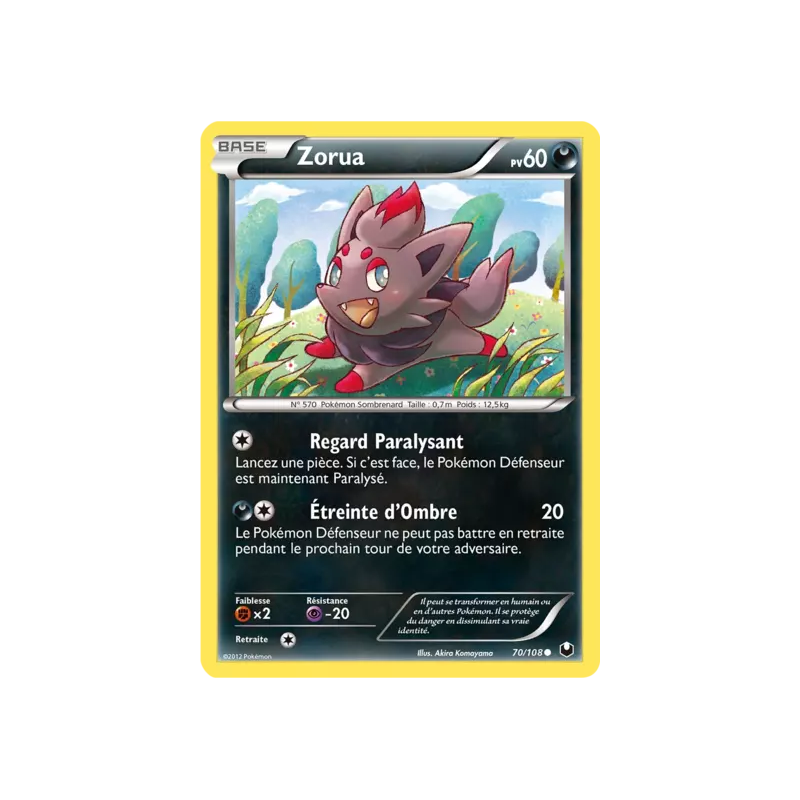 Zorua DEX - 070/108