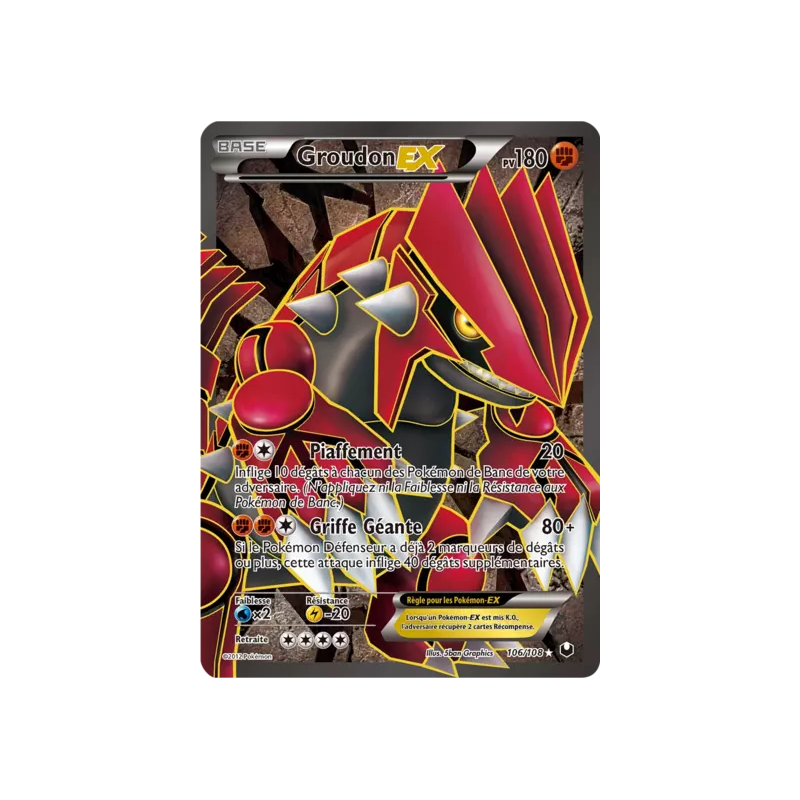 Groudon EX DEX - 106/108
