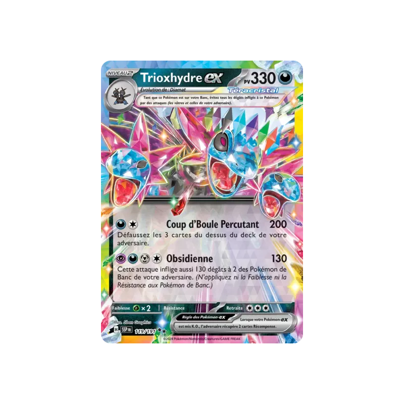 Trioxhydre Téracristal EX SSP - 119/191