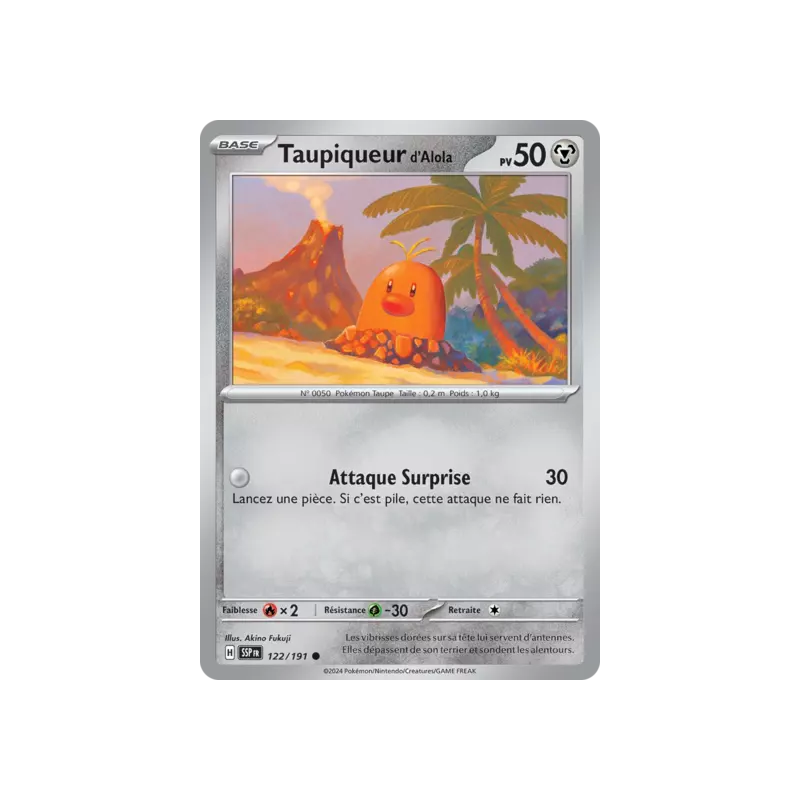 Taupiqueur d'Alola SSP - 122/191