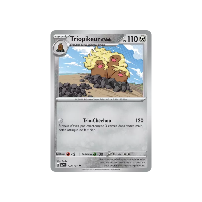Triopikeur d'Alola SSP - 123/191