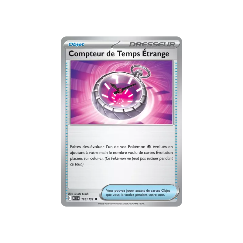 Compteur de Temps Étrange MEG - 128/132