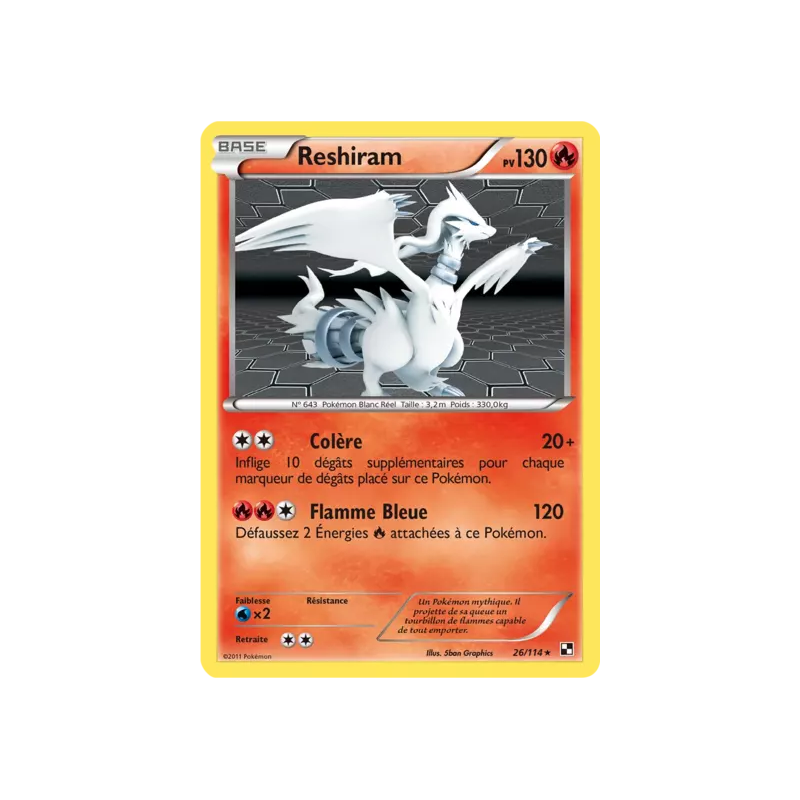 Reshiram BLW - 026/114