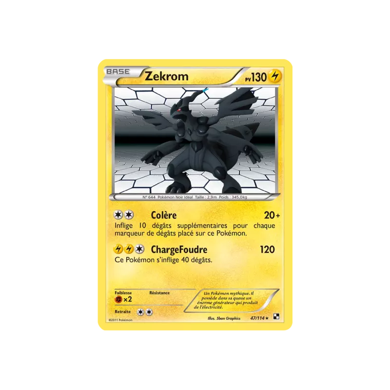 Zekrom BLW - 047/114