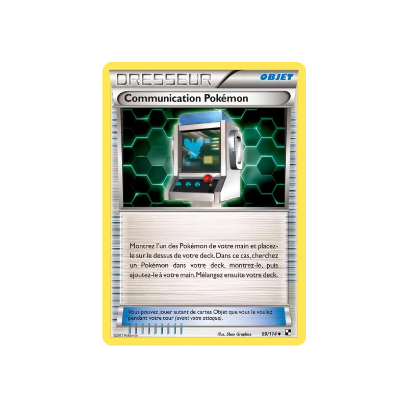 Communication Pokémon BLW - 099/114