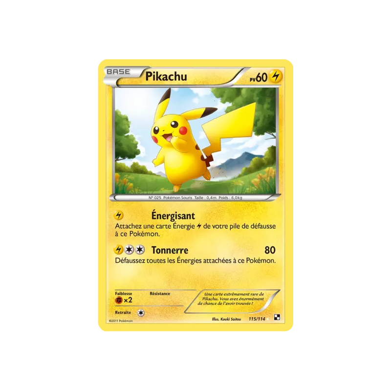 Pikachu BLW - 115/114