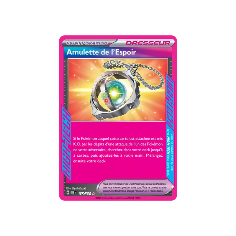 Amulette de l'Espoir SSP - 162/191