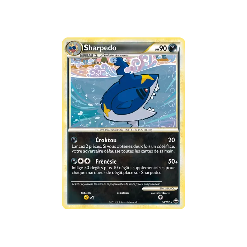 Sharpedo TM - 030/102