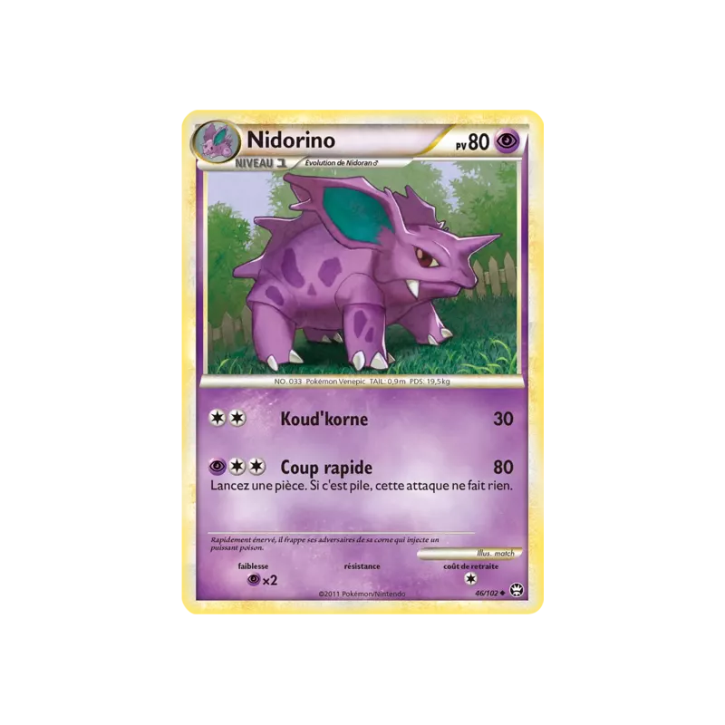 Nidorino TM - 046/102