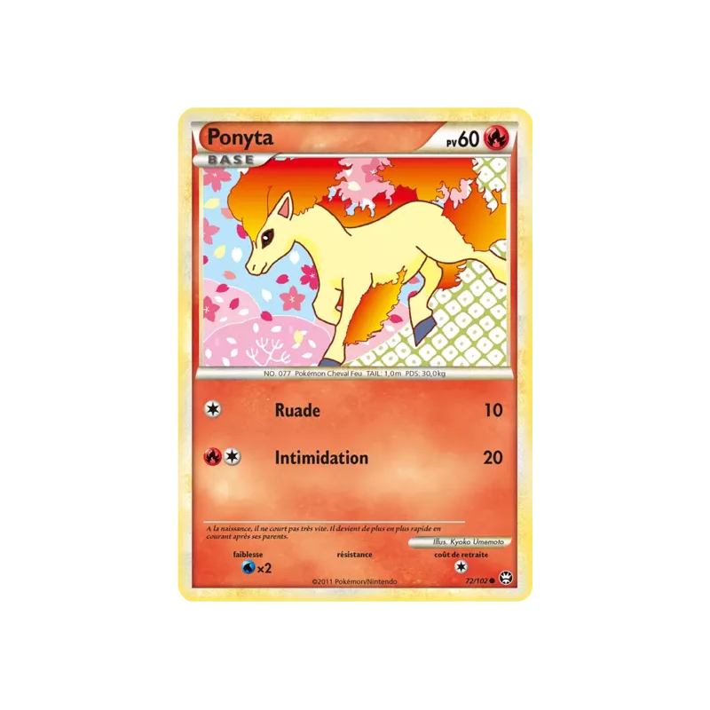 Ponyta TM - 072/102