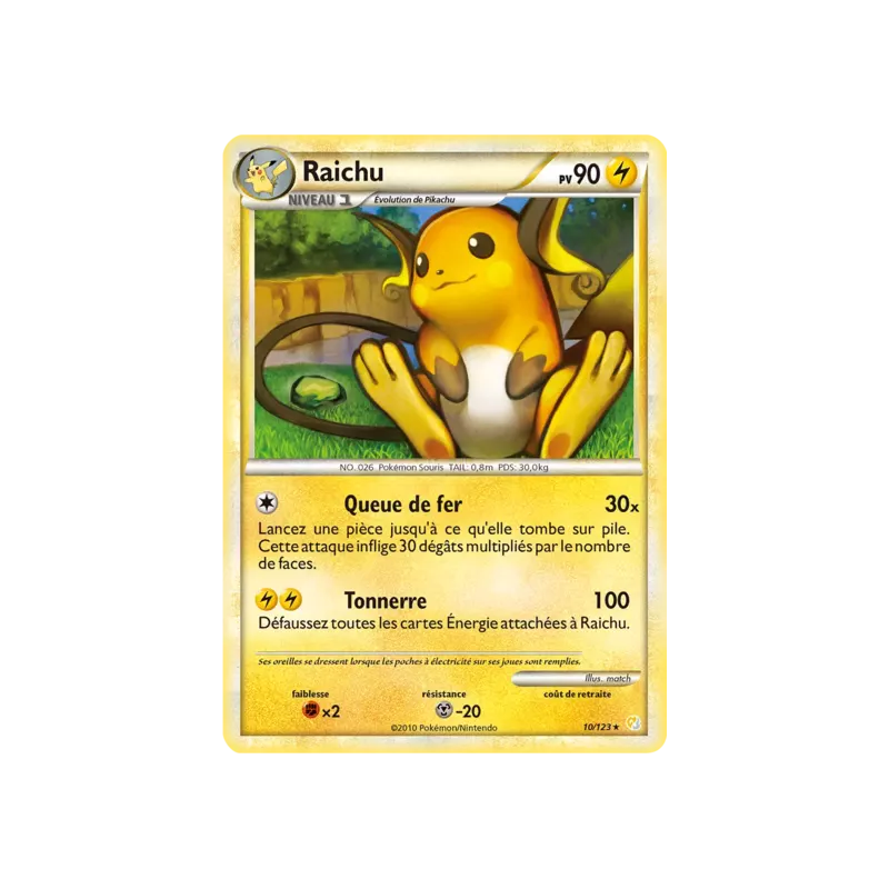 Raichu HS - 010/123