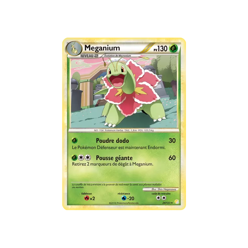 Meganium HS - 026/123