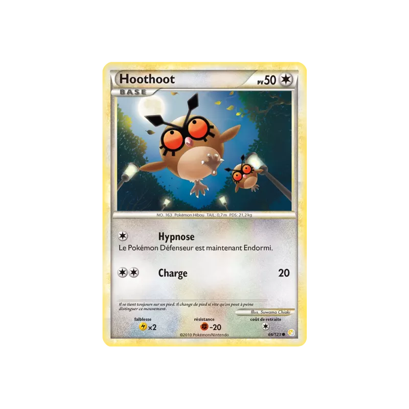 Hoothoot HS - 066/123