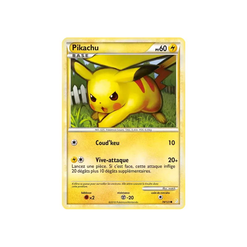 Pikachu HS - 078/123