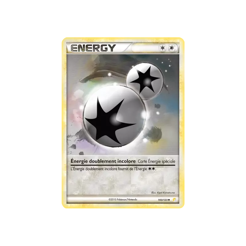 Énergie doublement incolore HS - 103/123