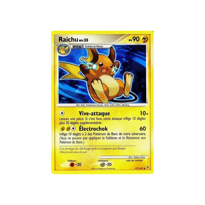 Raichu SV - 077/147