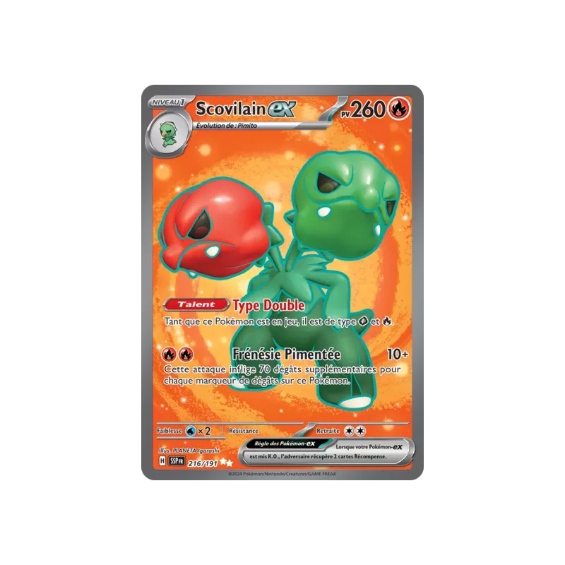 Scovilain EX SSP - 216/191