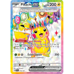 Pikachu Téracristal EX SSP - 219/191