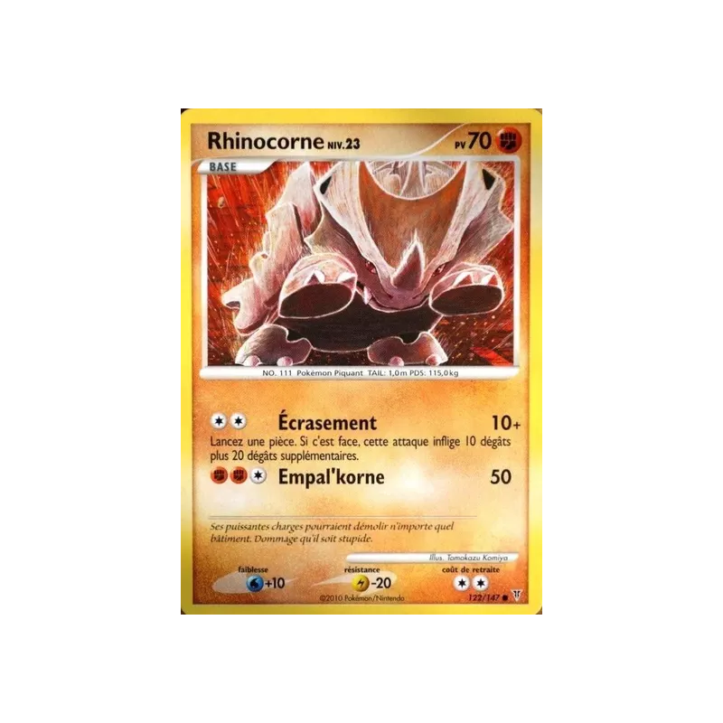 Rhinocorne SV - 122/147