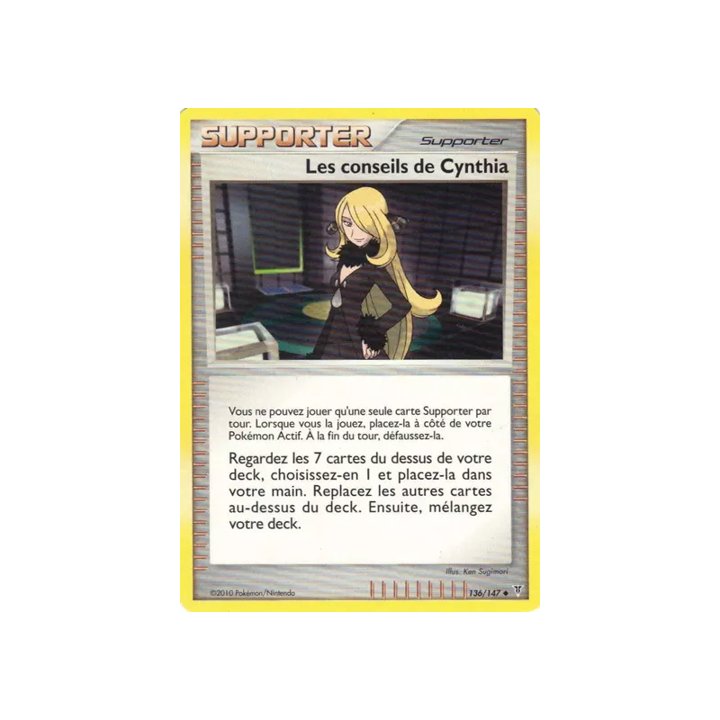 Les conseils de Cynthia SV - 136/147