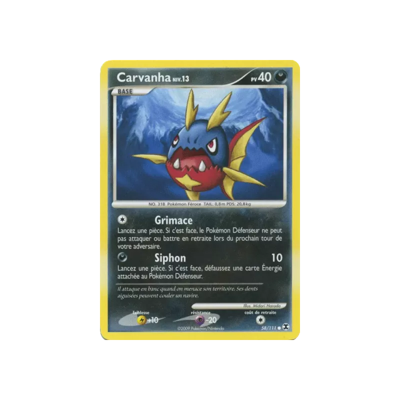 Carvanha RR - 058/111