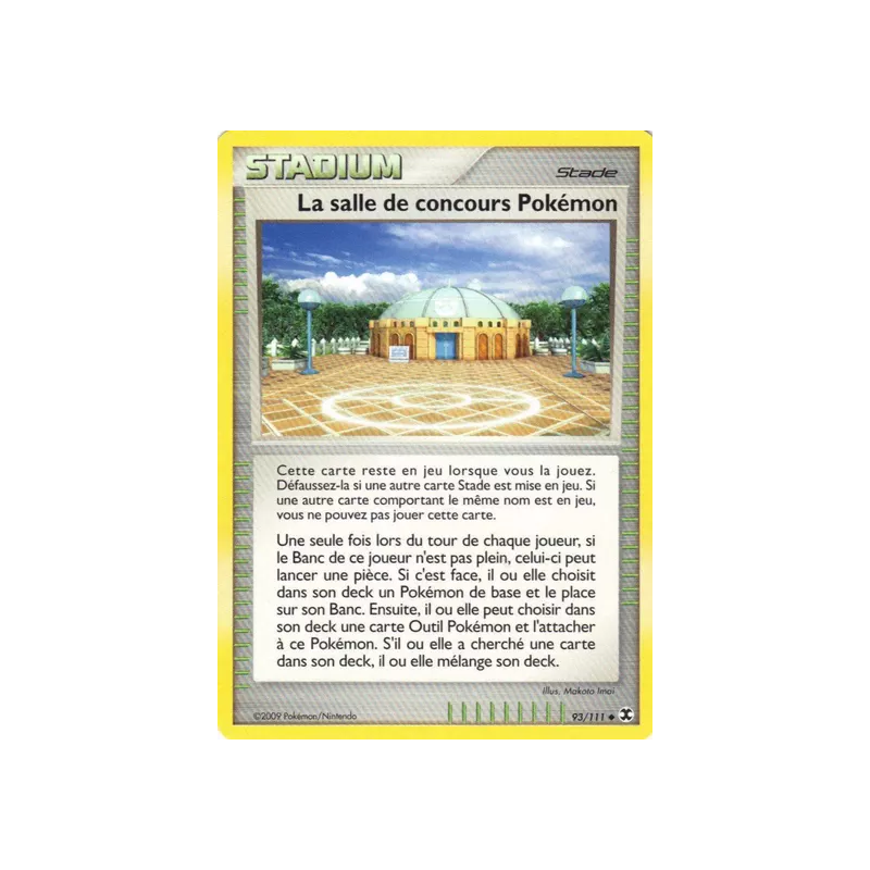 La salle de concours Pokémon RR - 093/111