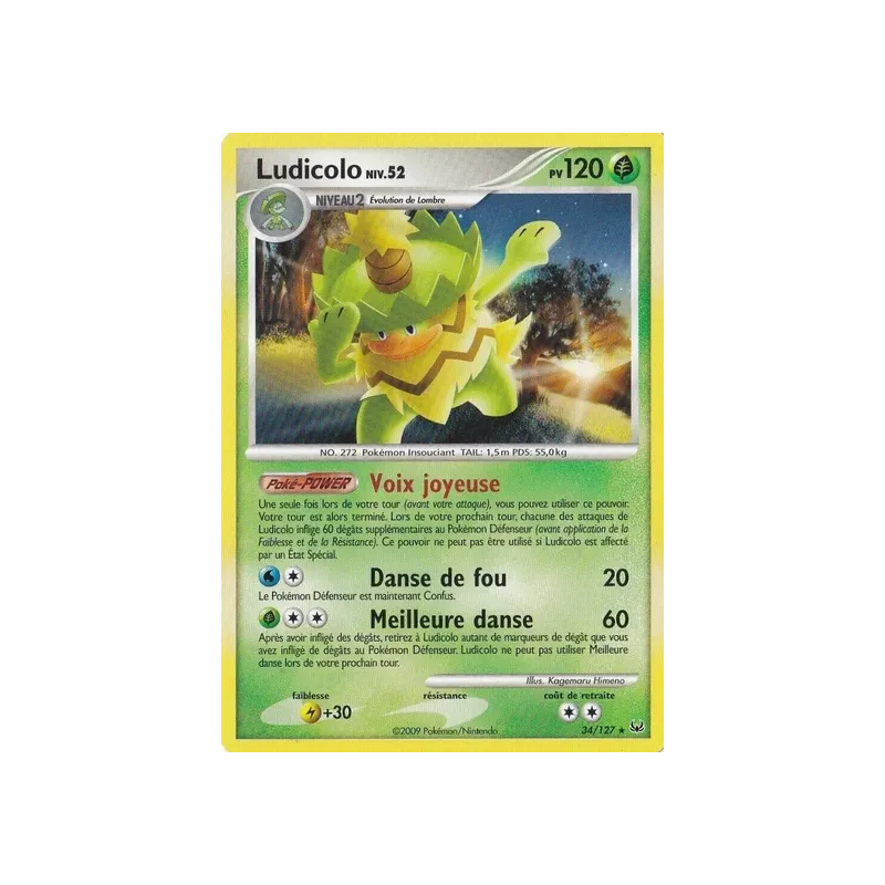 Ludicolo PL - 034/127