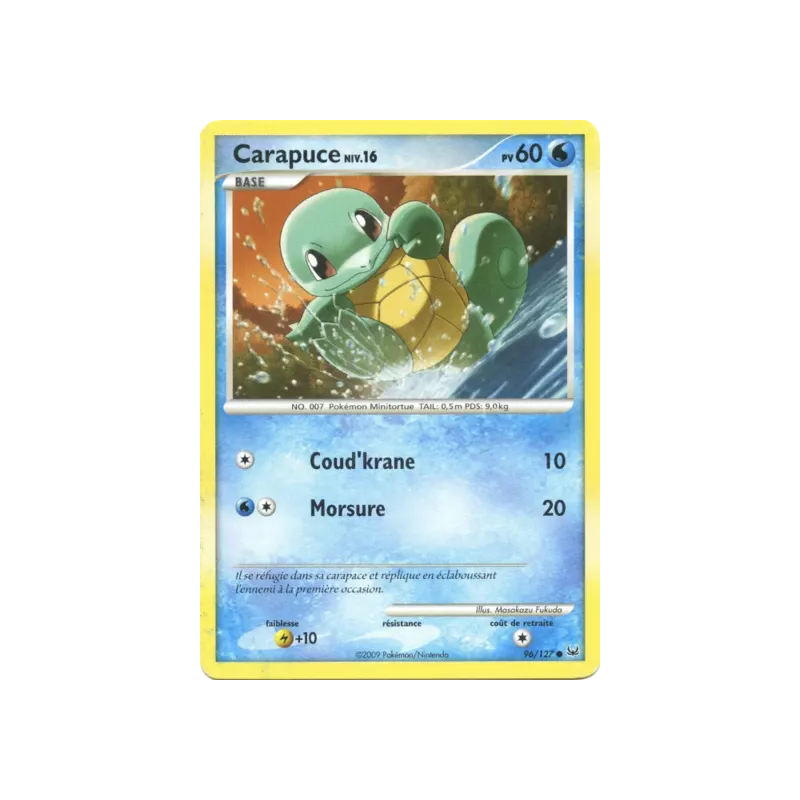 Carapuce PL - 096/127